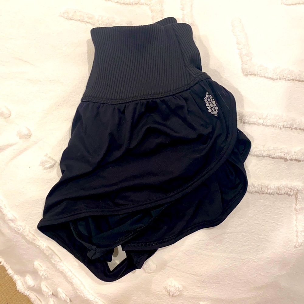 Black Free people shorts